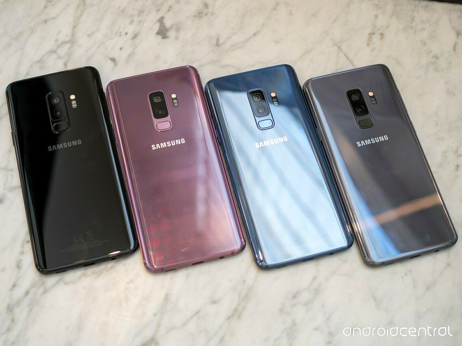 Samsung s9 цвета корпуса
