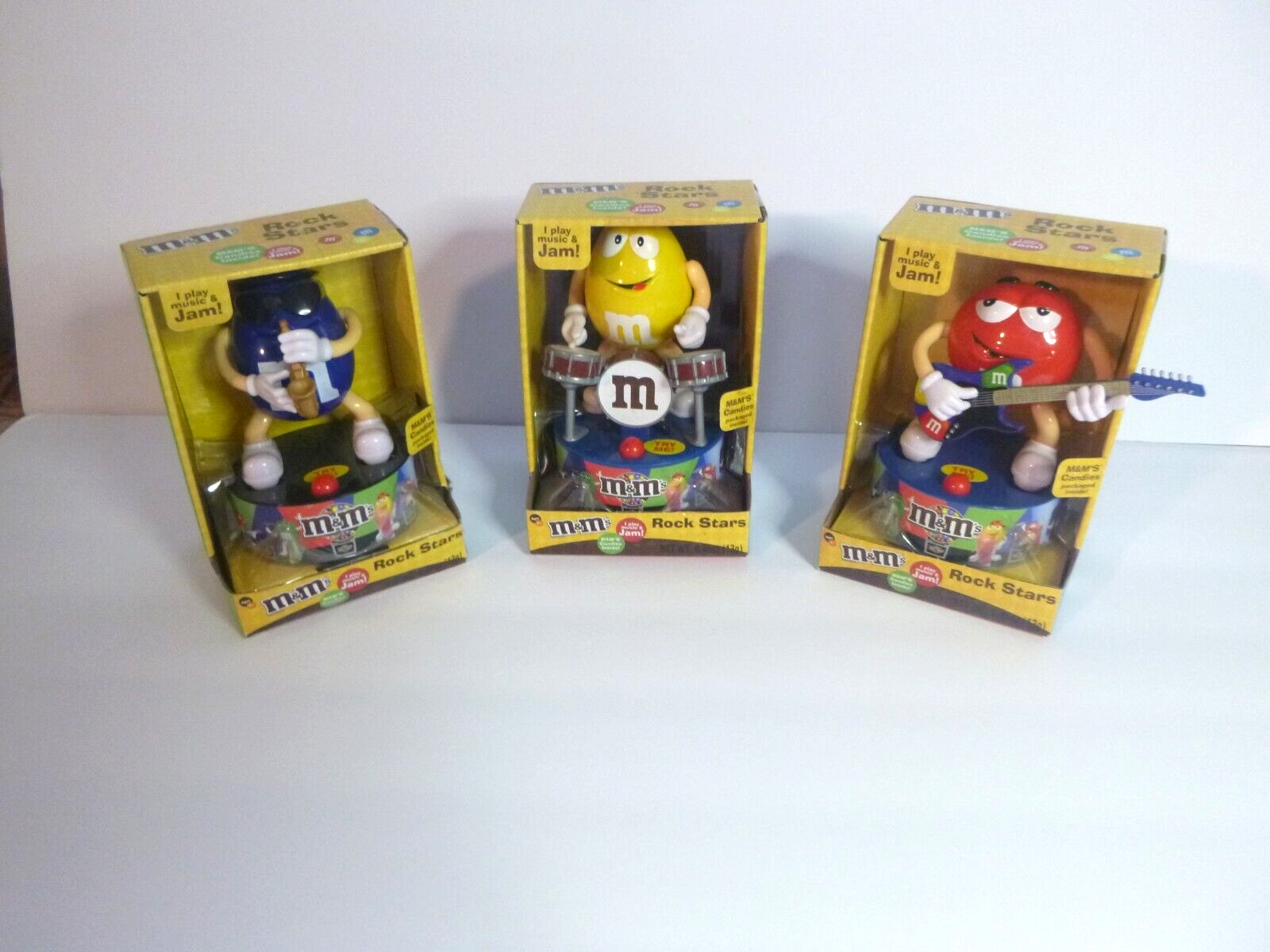 M&M's Rock Stars Blu, Red and Yellow | eBay M&M's Rock Stars Blu, Red and Yellow | eBay