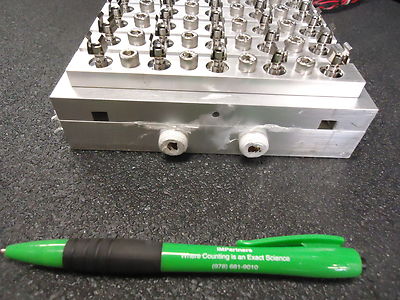 Used, LLE, BLUE LASER DIODE ARRAY, 30 laser diodes receptacles, water cooled