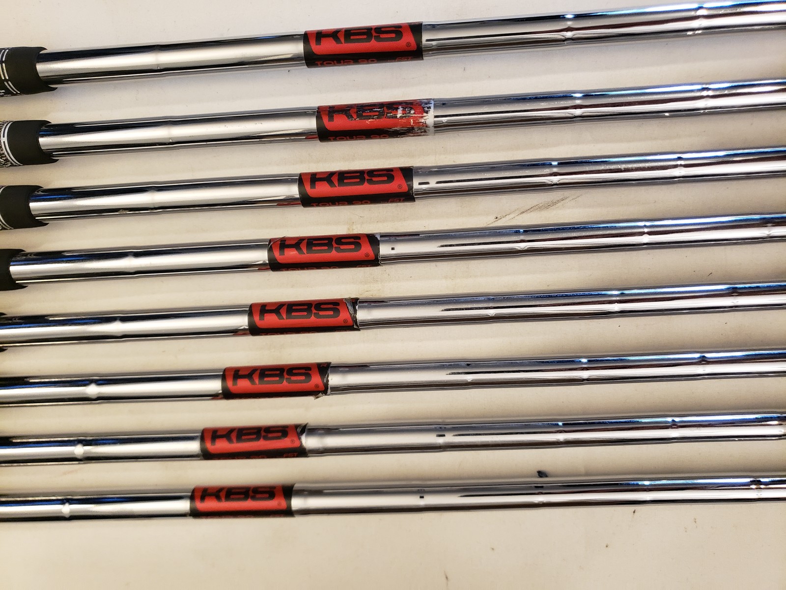 Used Titleist T200 2021 Iron Set (4-PW, GW) 8 Irons - KBS Tour 90 Reg - RH