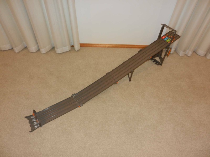 hot wheels four lane raceway