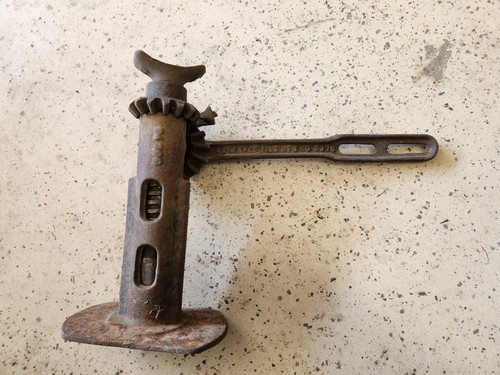 ☆JACK☆ Doucal's Side Wind Weld-on Square Tube Drop Leg Jack, 8,000 Lbs