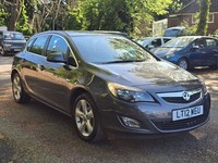 2012 Vauxhall Astra 1.4i 16V SRi 5dr HATCHBACK PETROL Manual