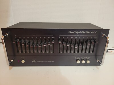 ADC Sound Shaper One Ten - Model SS 110 IC Stereo Frequency Equalizer Tested