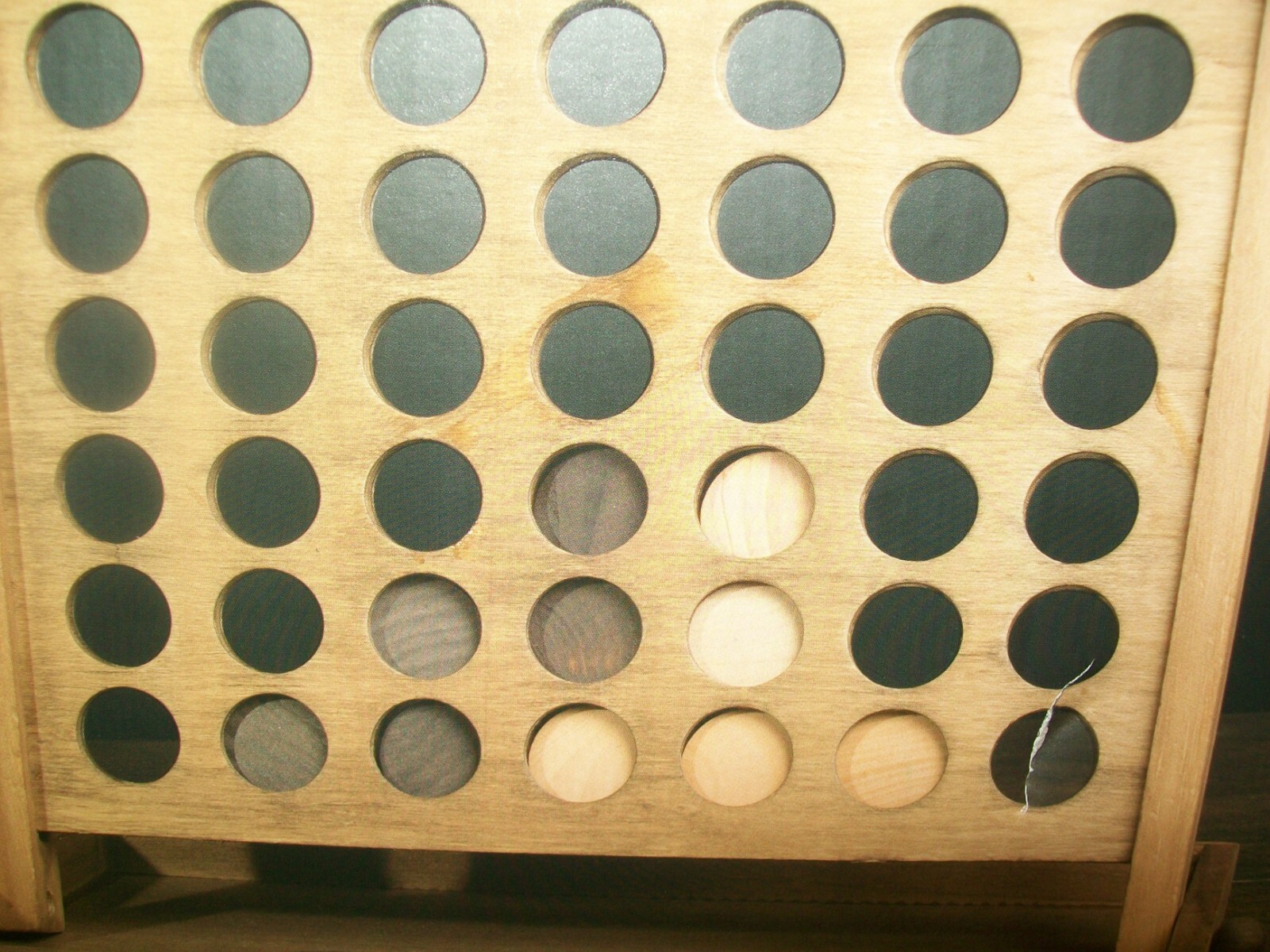 Meridian Point Classic Wooden Four in a Row