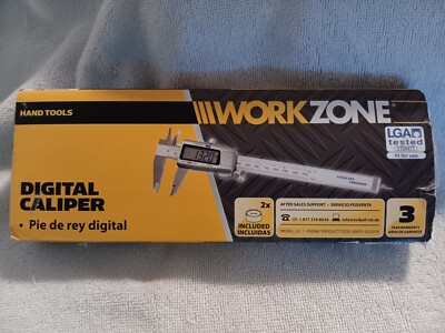 WORKZONE 6'' 150mm Digital Caliper (New)