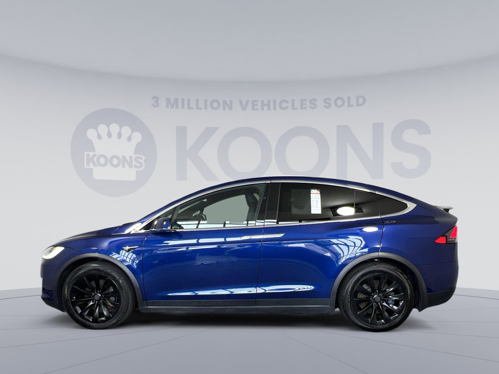 2020 Tesla Model X Long Range 30012 Miles Deep Blue Metallic Used