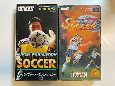 NINTENDO SUPER FAMICOM All Japan SUPER FORMATION SOCCER 1 2 NINTENDO SUPER FAMICOM All Japan SUPER FORMATION SOCCER 1 2