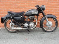 AJS Model 16 350cc 1961 see video bike running