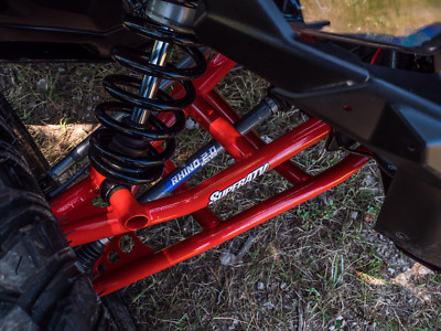 SuperATV High Clearance A-Arms for Can-Am Maverick X3 (64" Body) - Black