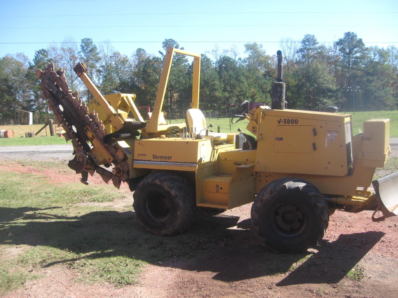 Vermeer 5800 Trencher