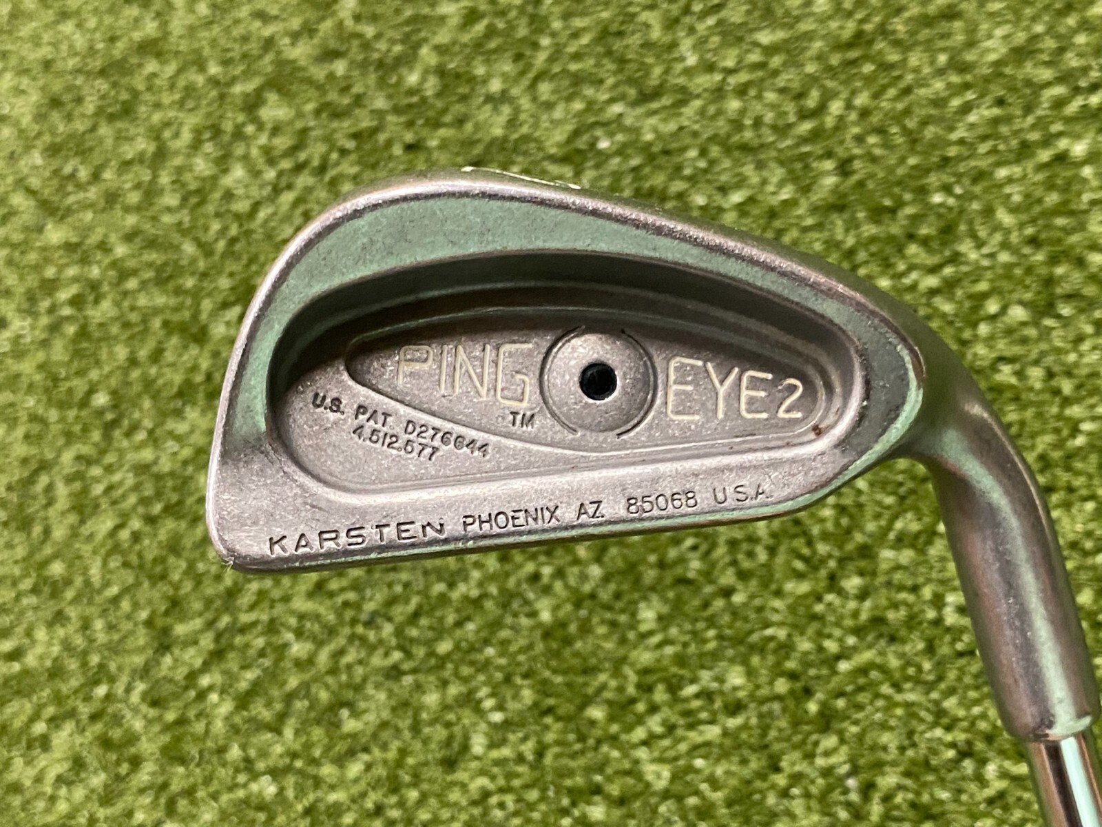 PING Eye 2 Black Dot 2 Iron RH Ping ZZ Lite Stiff Steel