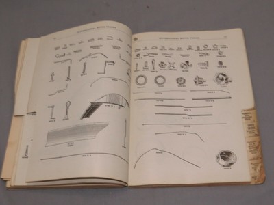 Vintage International IH Motor Trucks 21 31 41 61 101 Type S Parts Catalog 1920s