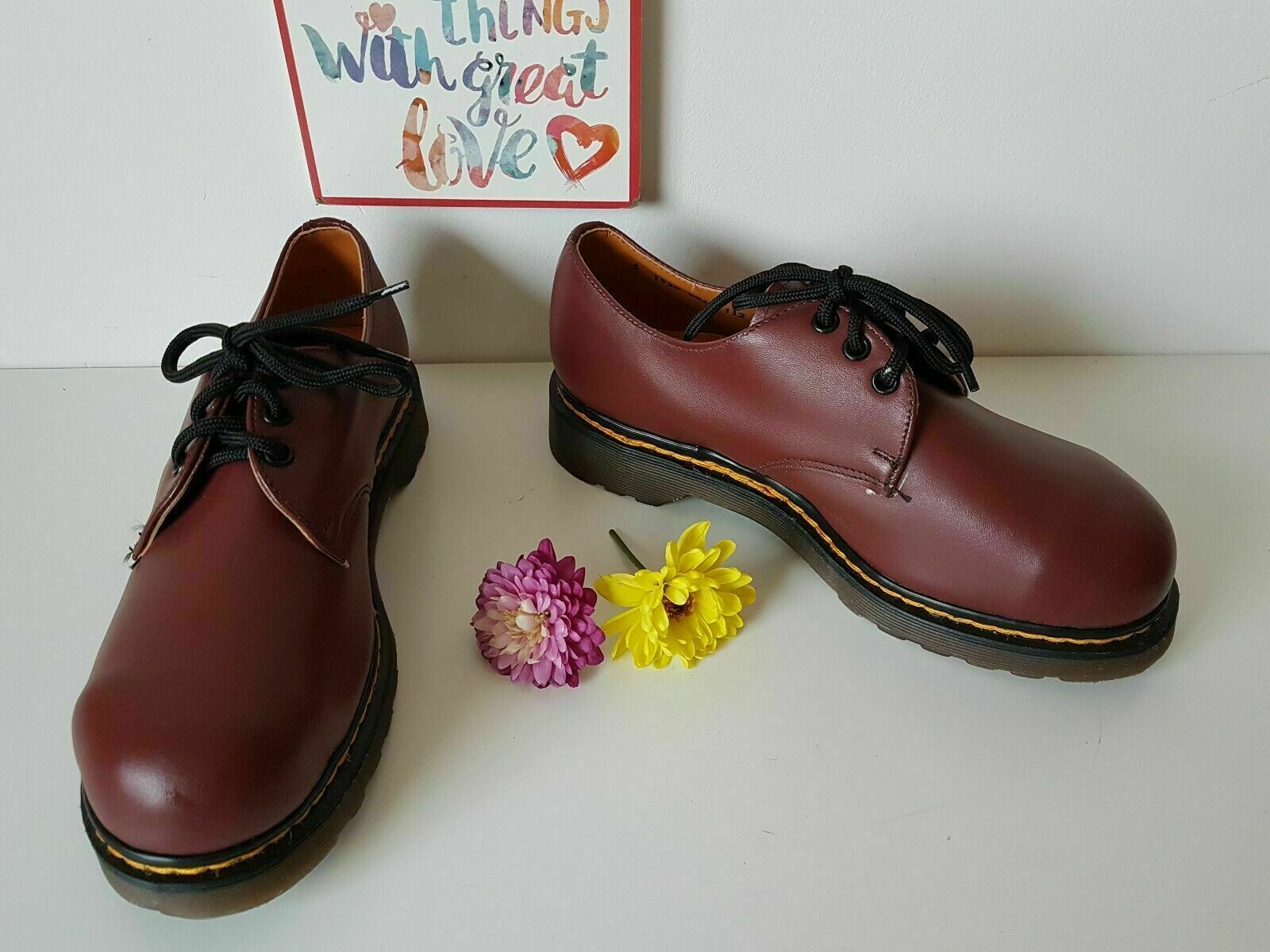 Dr Doc Martens 1461 MIE England vintage red oxblood 1888 200 Dr Doc Martens 1461 MIE England vintage red oxblood 1888 200