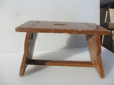 Stools 27cm Sun Round Wooden Bench Antique Hand Polished Household