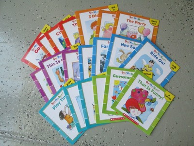 SIGHT WORD READERS LOT 20~Sewn Bindings~RUN~DINNER~HELPERS~FARM FRIENDS~NEW SOCK