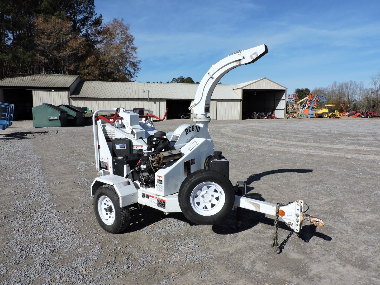 2012 ALTEC DC610 WOOD CHIPPER - ALTEC - GOOD CONDITION - LOW HOURS!!