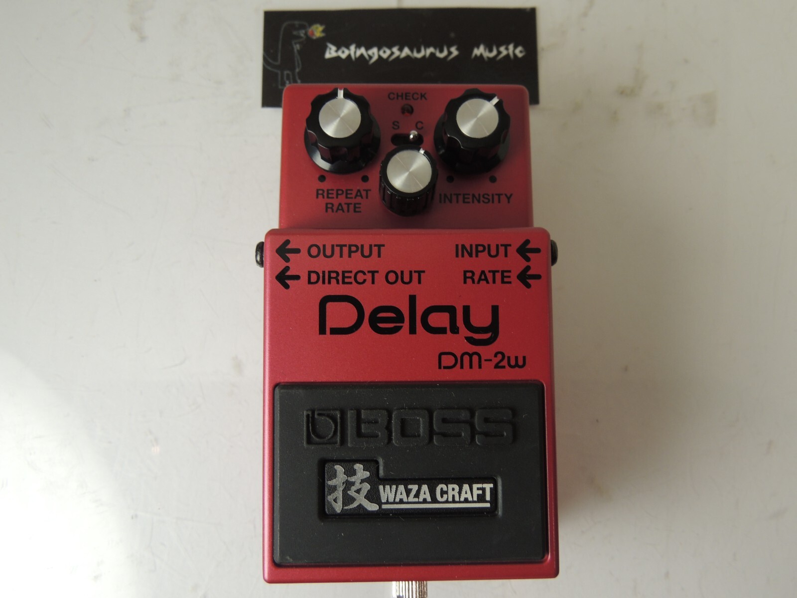 Boss DM-2w Waza Craft Delay Effects Pedal Free US Shipping