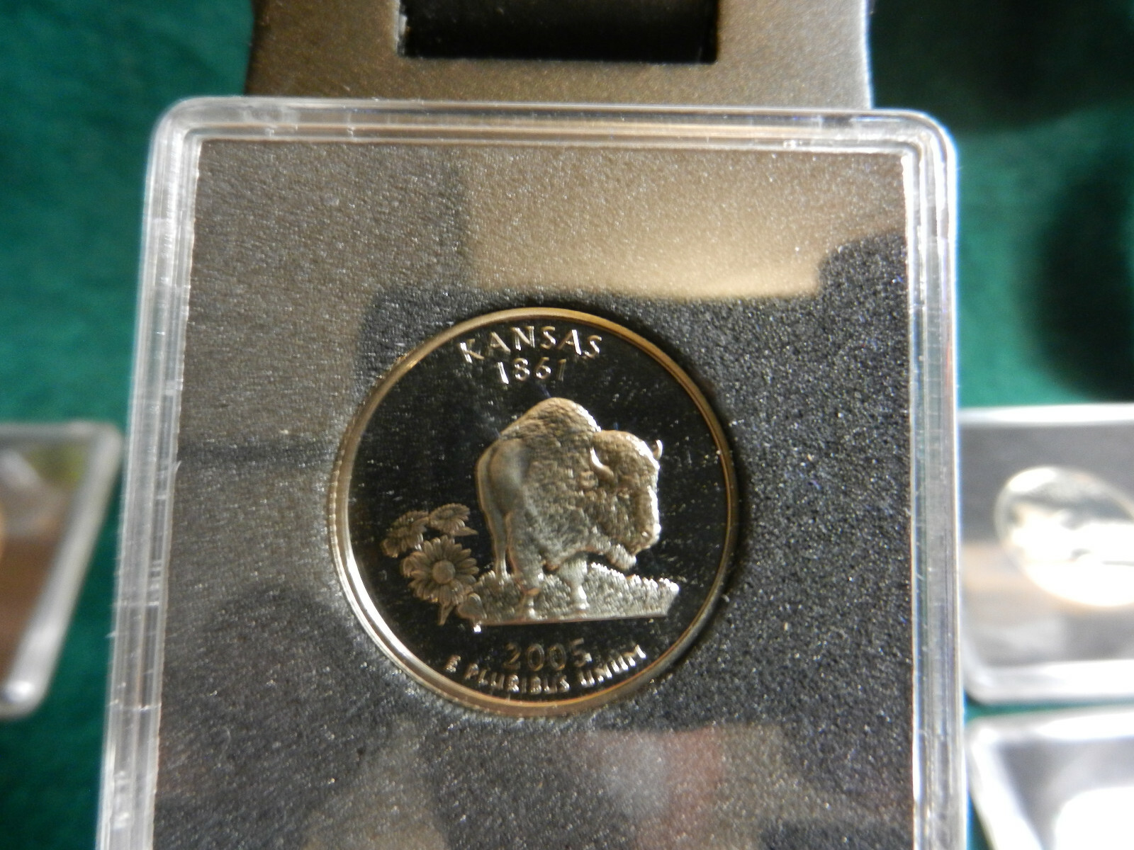 Deep Cameo Prf Qrters, Texas, Florida, Kansas, Iowa, Oregon and California