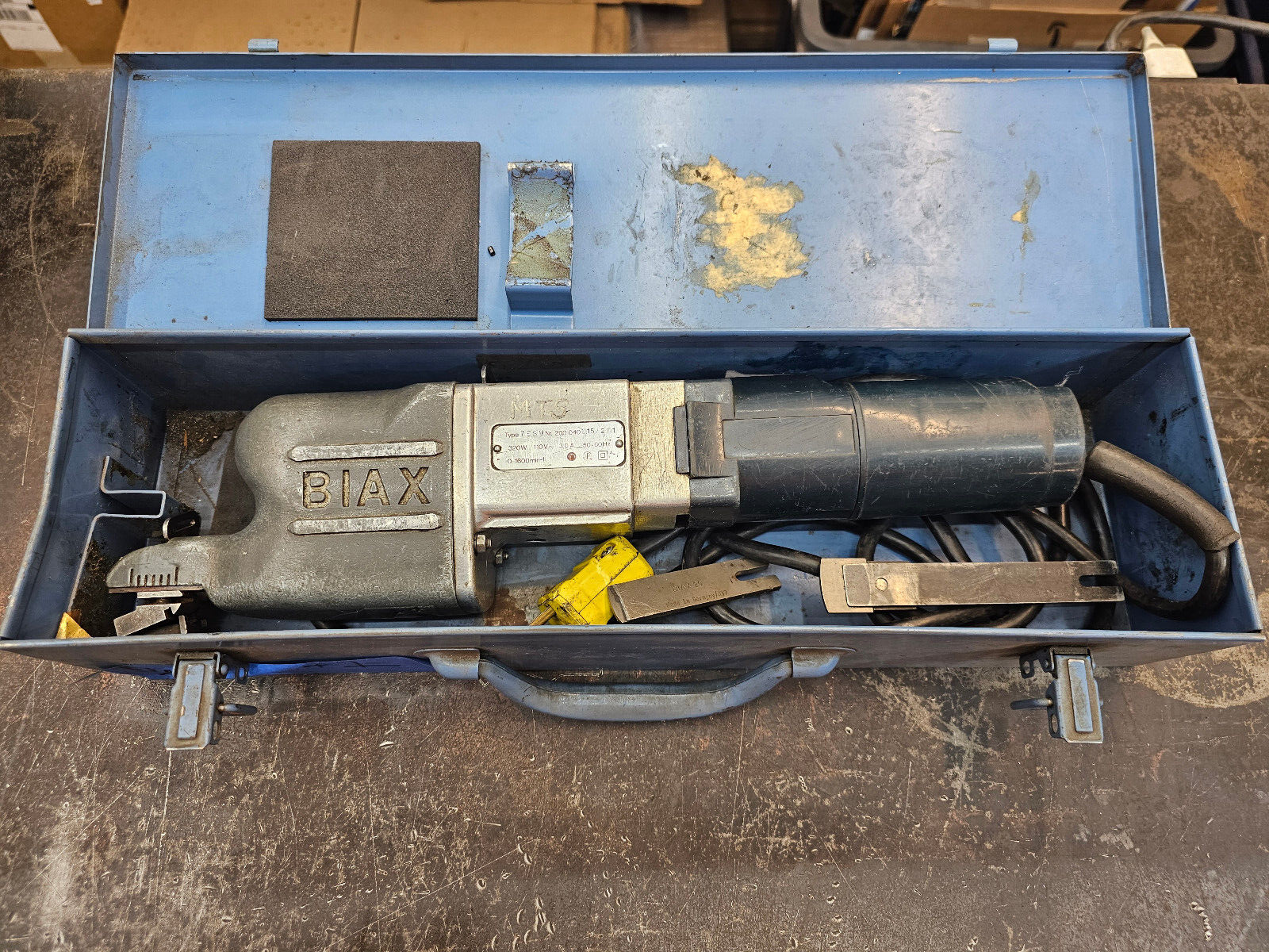 Dapra Biax 7ESM 7 ESM Scraper Flaker 110V Variable Speed 0