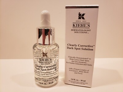 Kiehl's ~ Clearly Corrective Dark Spot Solution ~ 1 Fl oz ~ NIB