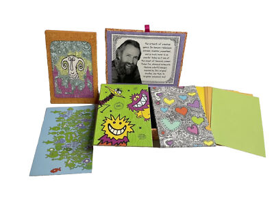 Jim Henson Designs 11 Blank Notecards  8 Envelopes Original Box The Muppets
