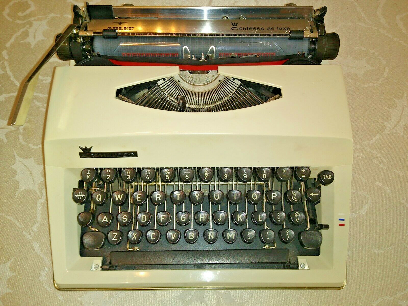 【ADLER】アドラー・タイプライターcontessa de luxe Adler Contessa de Luxe Typewriter — Mass Made Soul