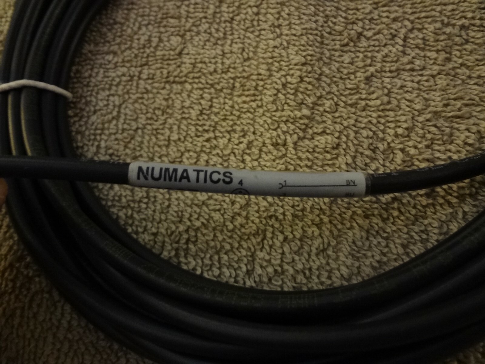 Numatics PXCST Straight Quick Disconnect 5M Cable UC0134 009 60 VAC/75 VDC