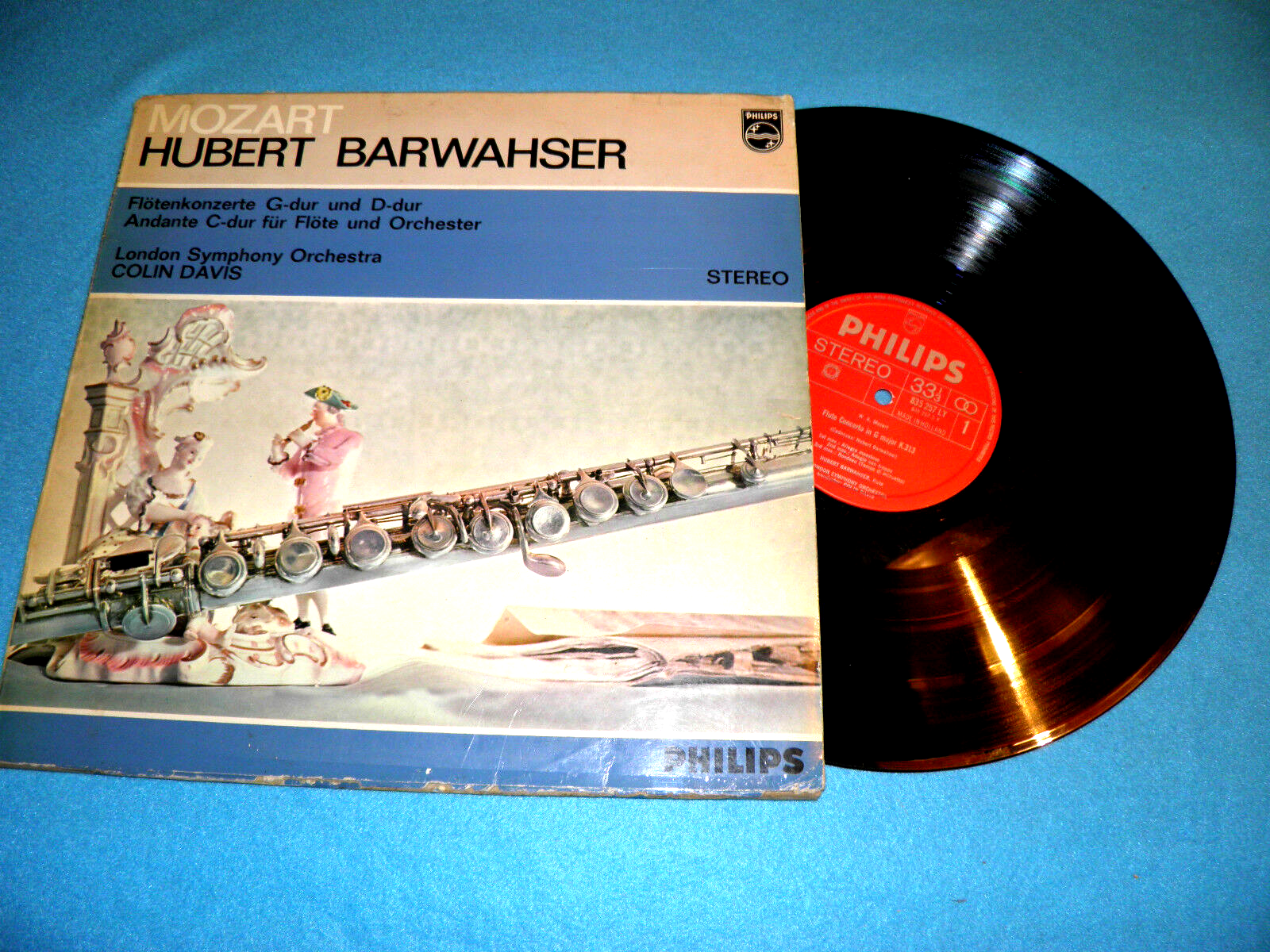 Querflöte und Orgel CD Mozart - Die Flotenkonzerte KV 313 KV 314 / Barwahser