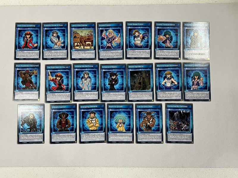 Yugioh GX 8 BRAND NEW Speed Duel Complete Decks + Extras