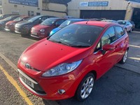Ford Fiesta 1,4 TDCI Zetec 5 Door Bright Red Low Tax 2011 61 Plate