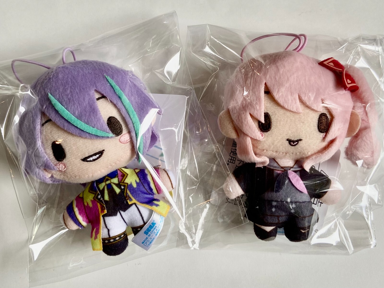 ロミロミ Project Sekai Rui Kamishiro & Mizuki Akiyama Plush Mascot2P