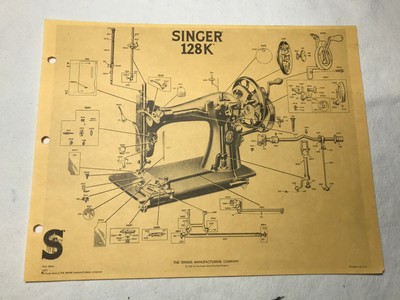 Sewing Machine Parts - Singer 128