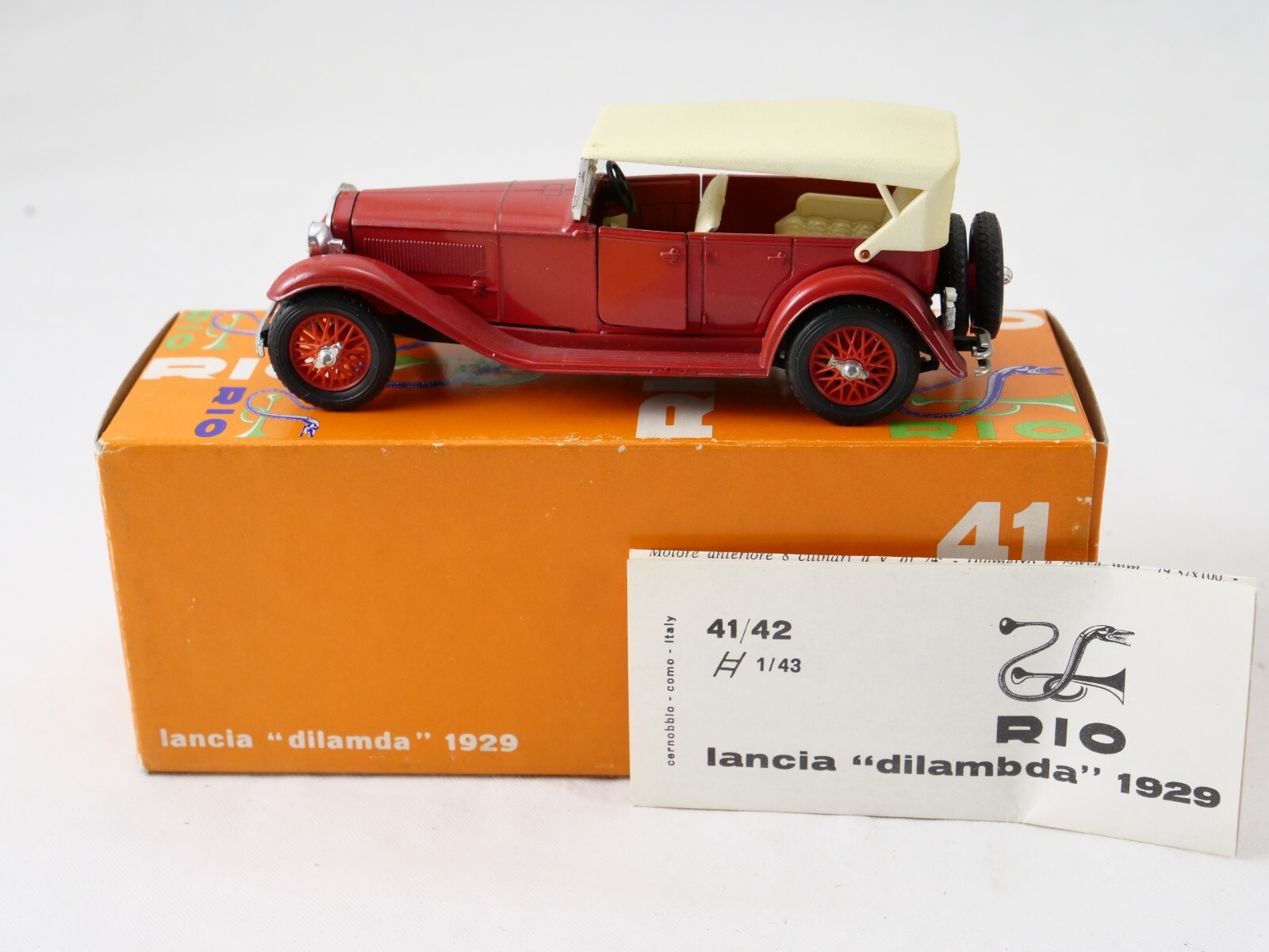 ミニカー MERCURY Art.5 LANCIA APPIA Vintage Mercury No. 5
