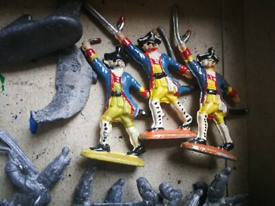 Revell Blei Zinn Waterloo Napoleon Figuren Farben Kanonen