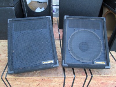 community monitor speakers