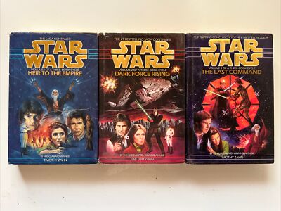 Star Wars Thrawn Trilogy Timothy Zahn Hardcover Books