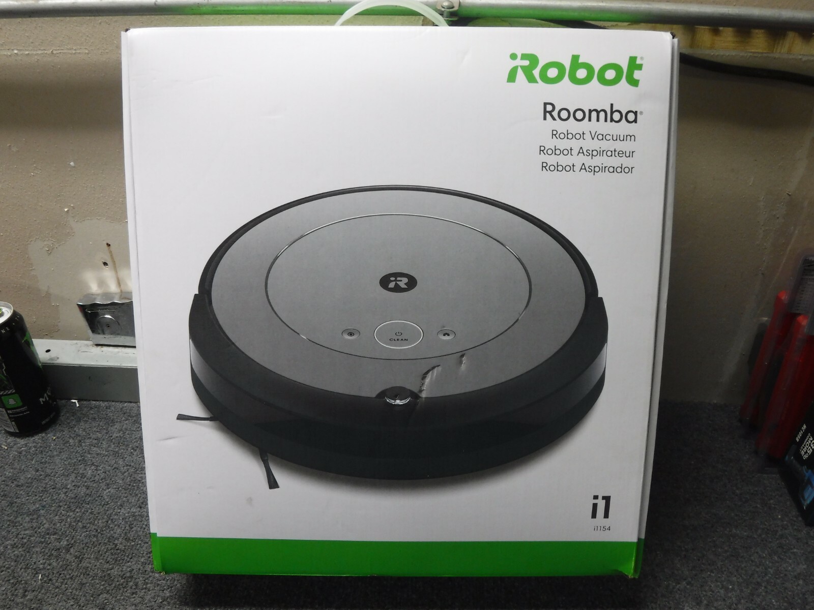 NEW* iRobot Roomba i1 (1154) Wi-Fi Connected Robot Vacuum | eBay