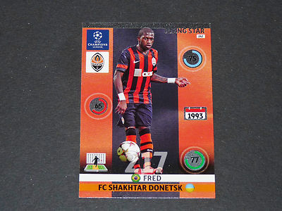 FRED SHAKHTAR DONETSK UEFA PANINI FOOTBALL CHAMPIONS LEAGUE 2014 2015