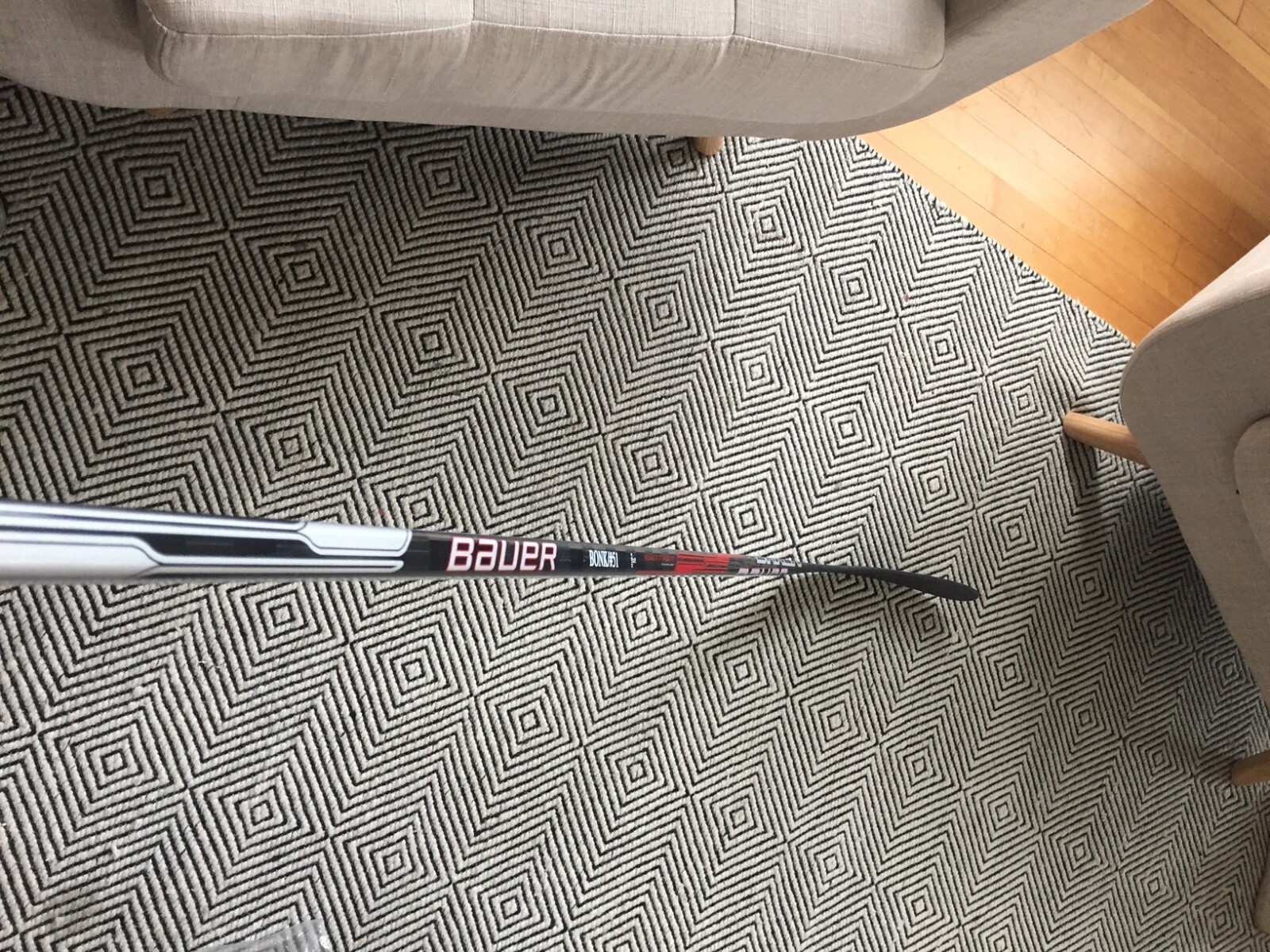 Bauer Nexus 1N Hockey Stick, LH, 87 Flex, 