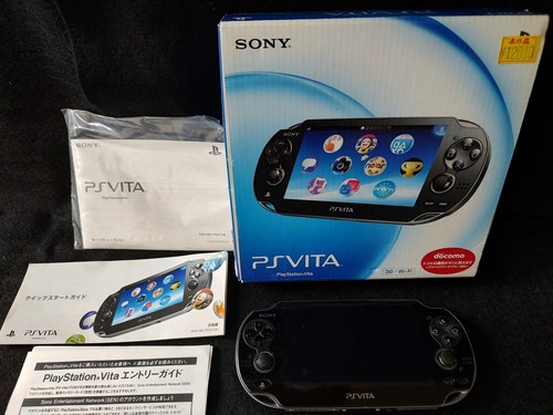 SONY - PSVITA4 PCHｰ1100 Sony PS Vita PlayStation Vita 1100 Console Black From Japan