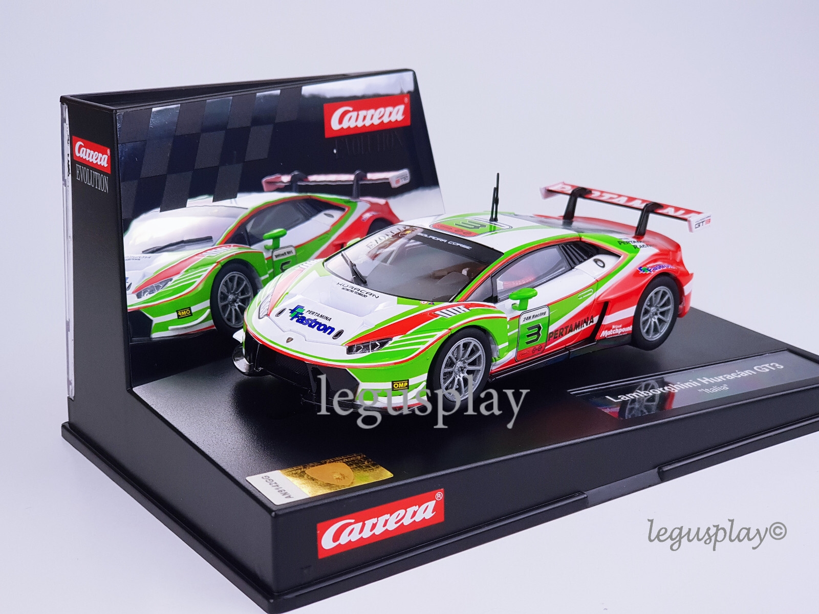 Slot car carrera 27595 Lamborghini Huracan GT3 #6 | eBay