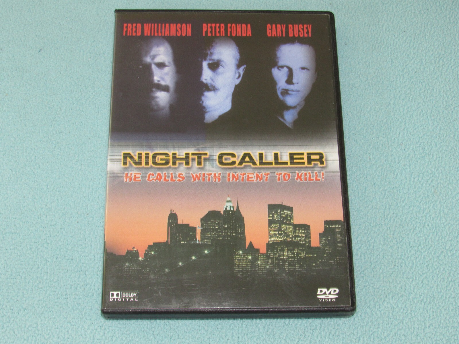 NIGHT CALLER (DVD, 2003) **Rare, OOP!** Peter Fonda, Gary