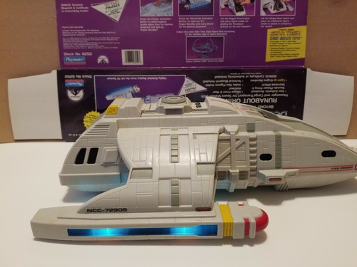 Playmates Star Trek DS9 Deep Space Nine RUNABOUT ORINOCO w/Box Works Geat