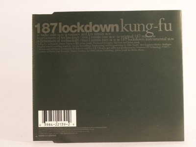 187 LOCKDOWN KUNG-FU (K16) 6 Track CD Single Picture Sleeve EAST WEST