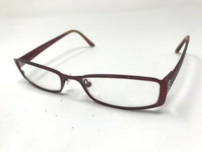 JILL STUART JS005-6 Eyeglasses Frame 50-17-135 Burgundy Polish VZ82
