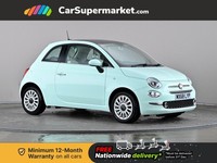 2018 Fiat 500 1.2 Lounge 3dr HATCHBACK PETROL Manual
