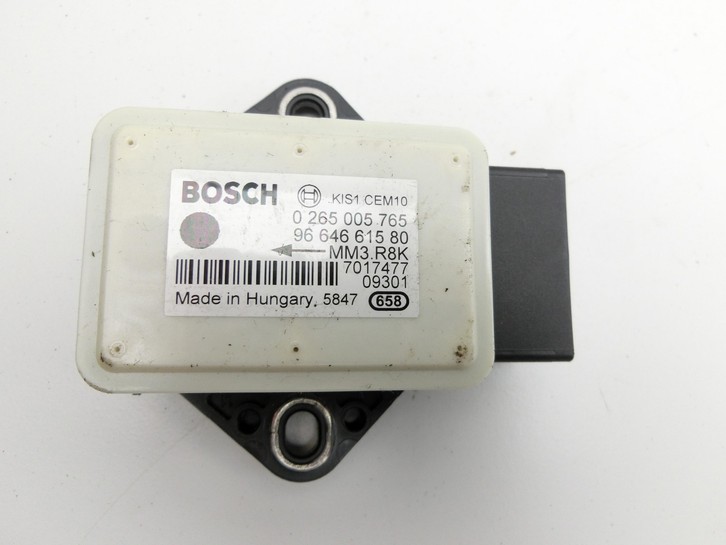 Peugeot 5008 I T87 09-13 ESP Sensor Steuergerät Peugeot 5008 I T87 09-13 01.01.2009 9664661580 0265005765 gebraucht Bild 2