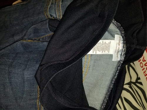 M Medium Maternity Motherhood Gap Liz Lange Lot red Top Khaki & Jeans sz 8