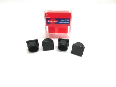 NEW! LOT OF (8) FAULTLESS 1'' FLOOR PROTECTION INTERNAL GLIDE, #32066